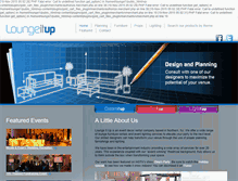 Tablet Screenshot of loungeitup.com